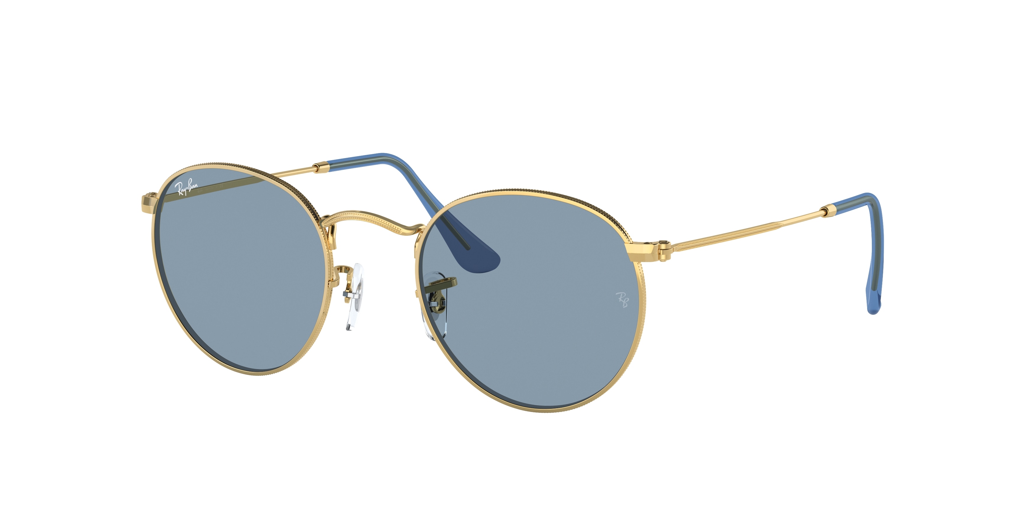 Ray Ban RB3447 001/56 Round Metal 